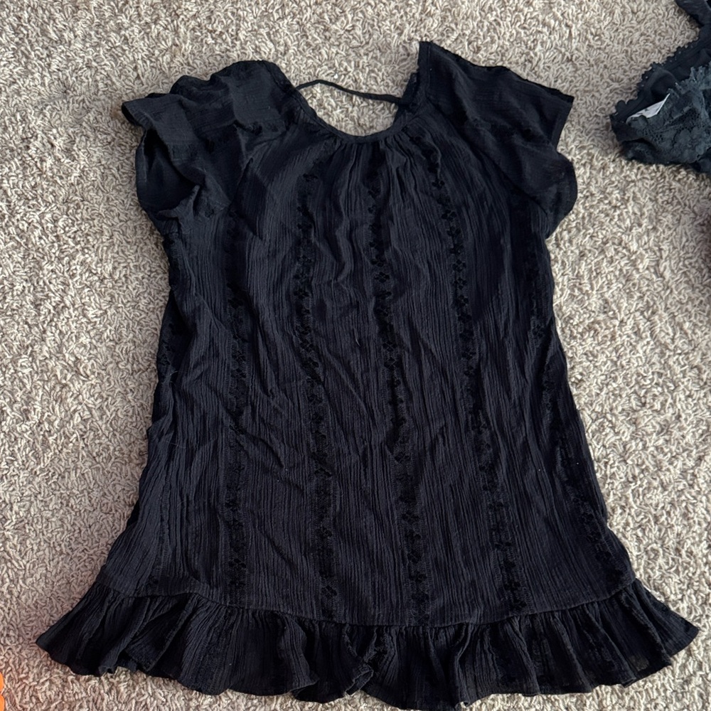 O'Neill Black Kids Swim Coverup